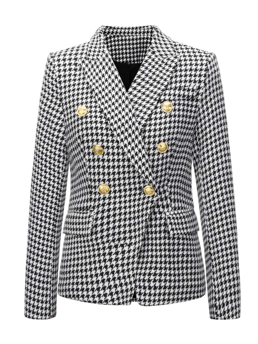 Stylish And Versatile Double Breasted Blazer