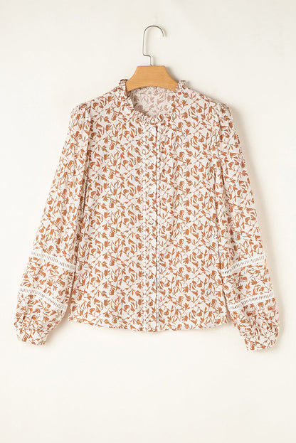floral fall shirt