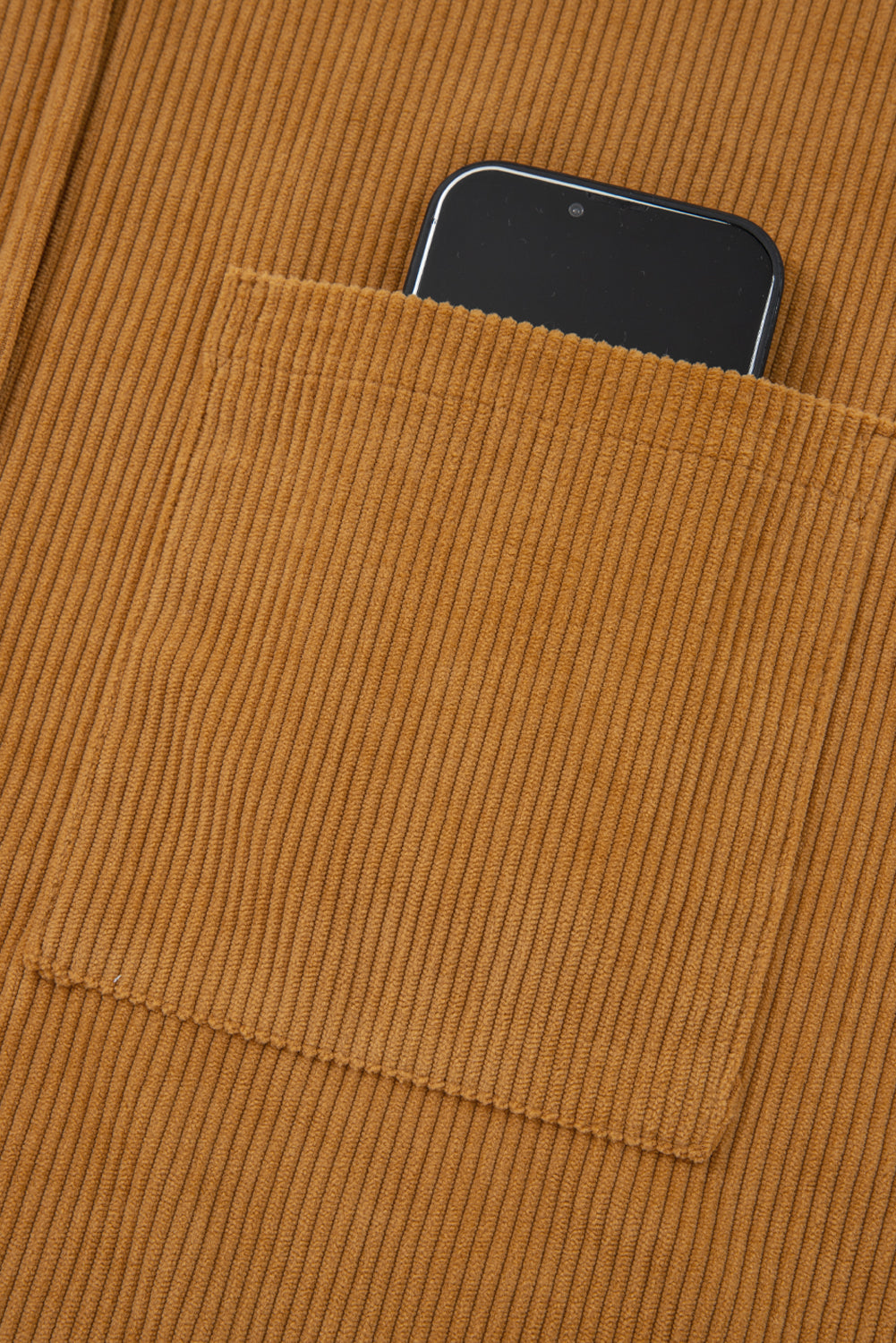 sleeveless corduroy dress