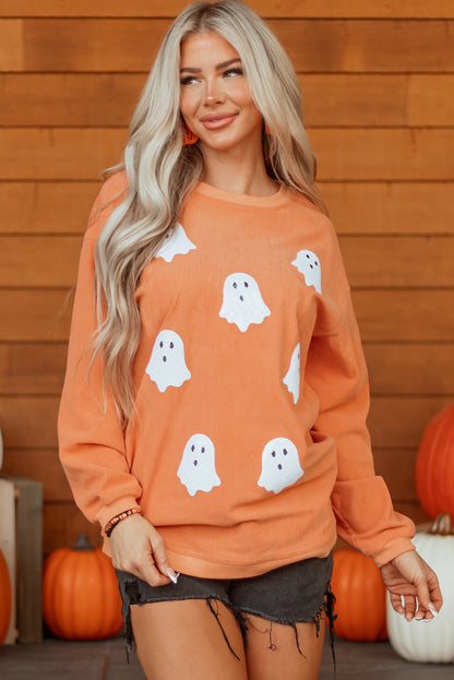 textured sweatshirt