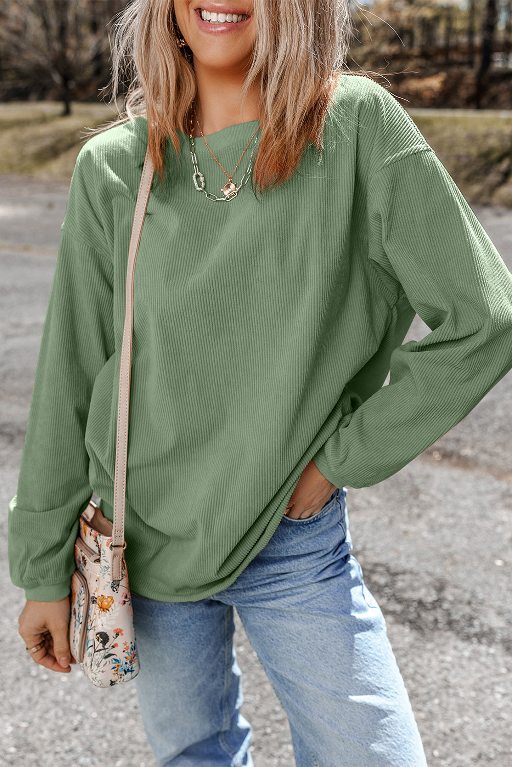 womens oversized sweatshirt