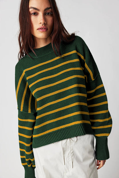 stripe sweater