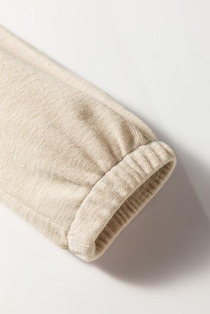 ribbed long sleeve top