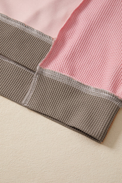 color block sweatshirt