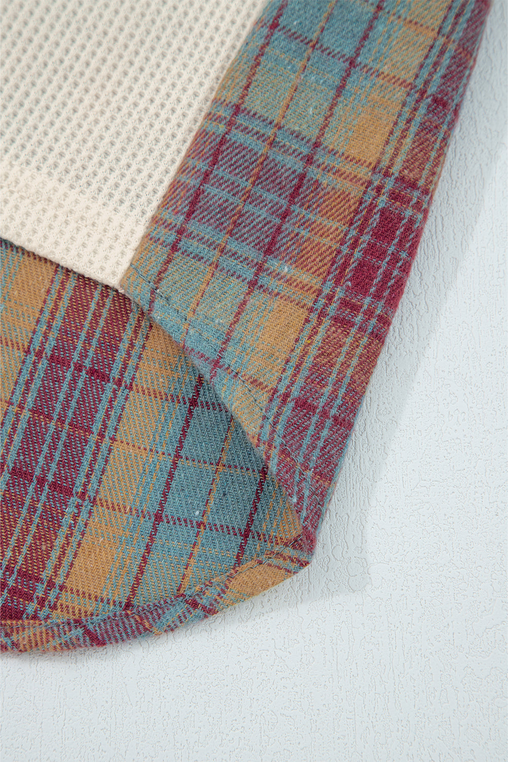 waffle long sleeve top