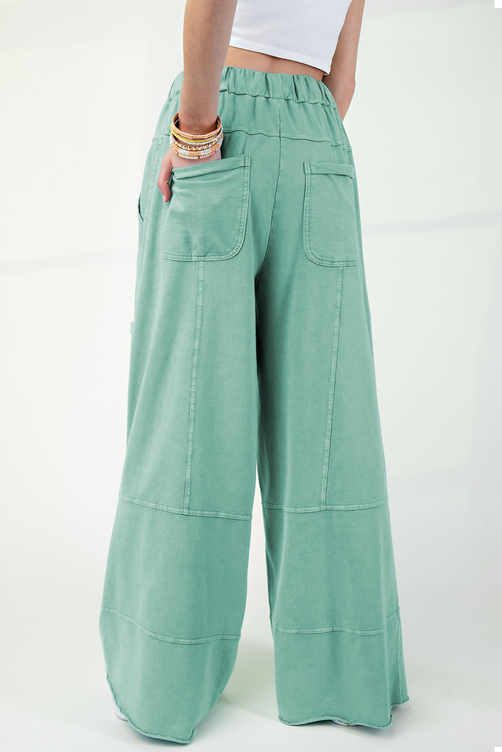 flowy cargo pants