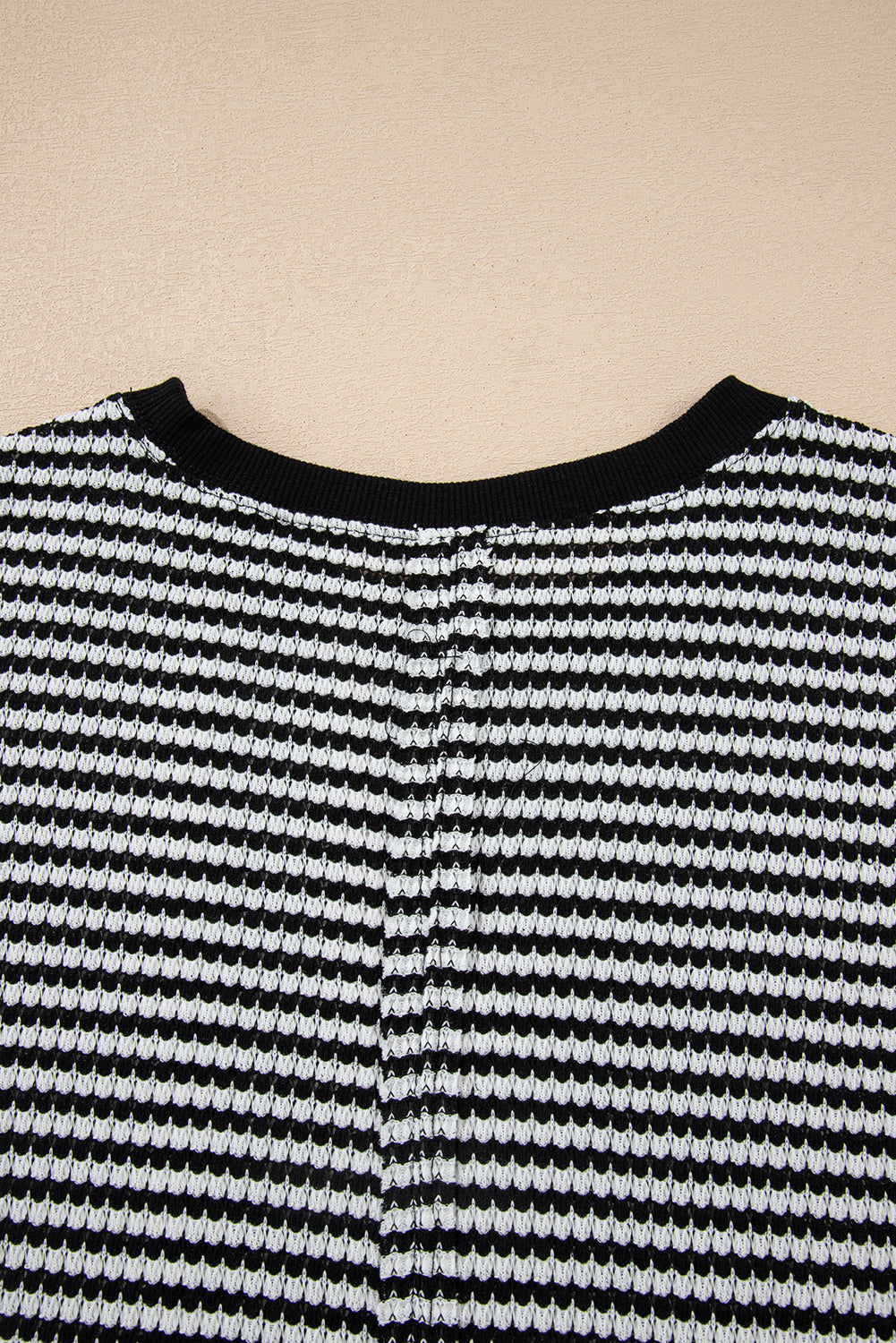 black stripe top