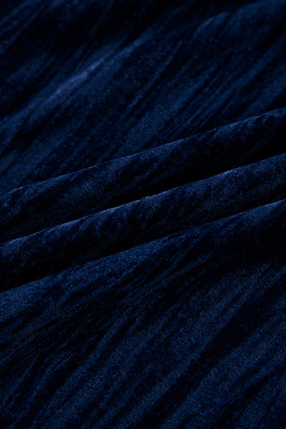 plus size velvet dress