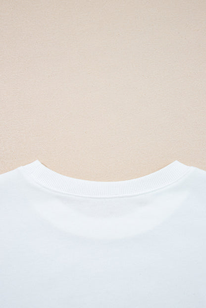 varsity striped sweatshirt