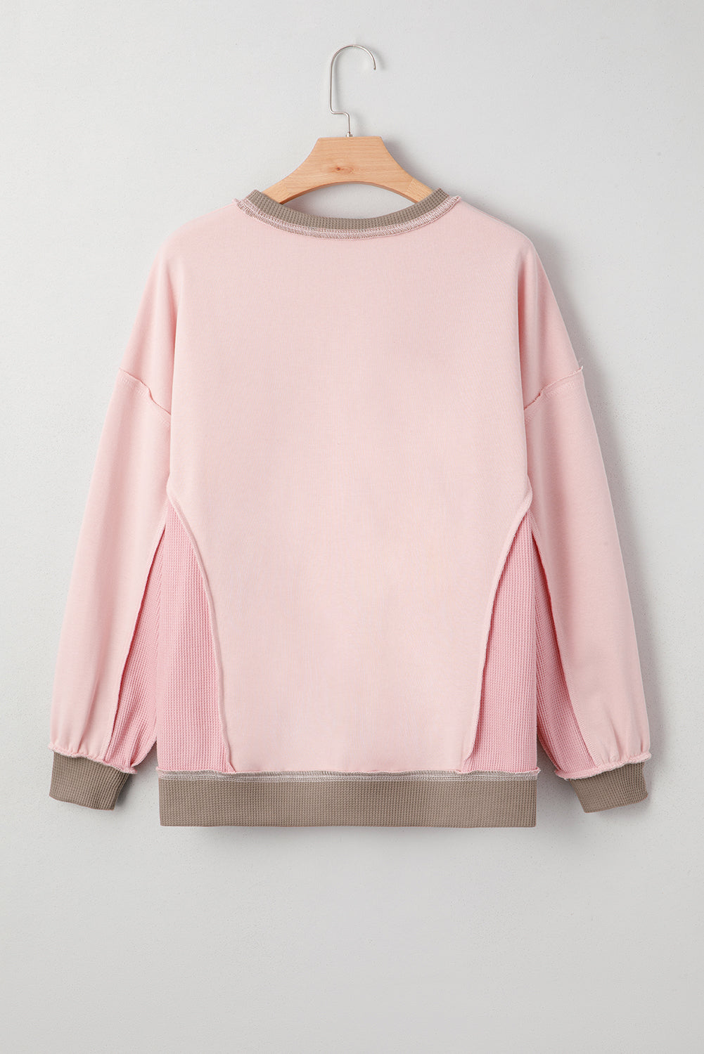 color block sweatshirt