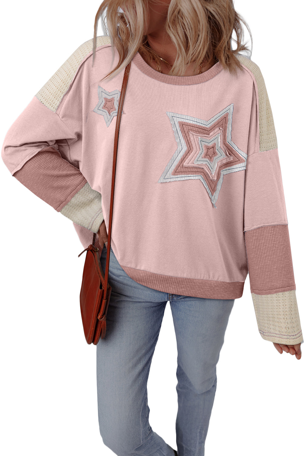 star patchwork top