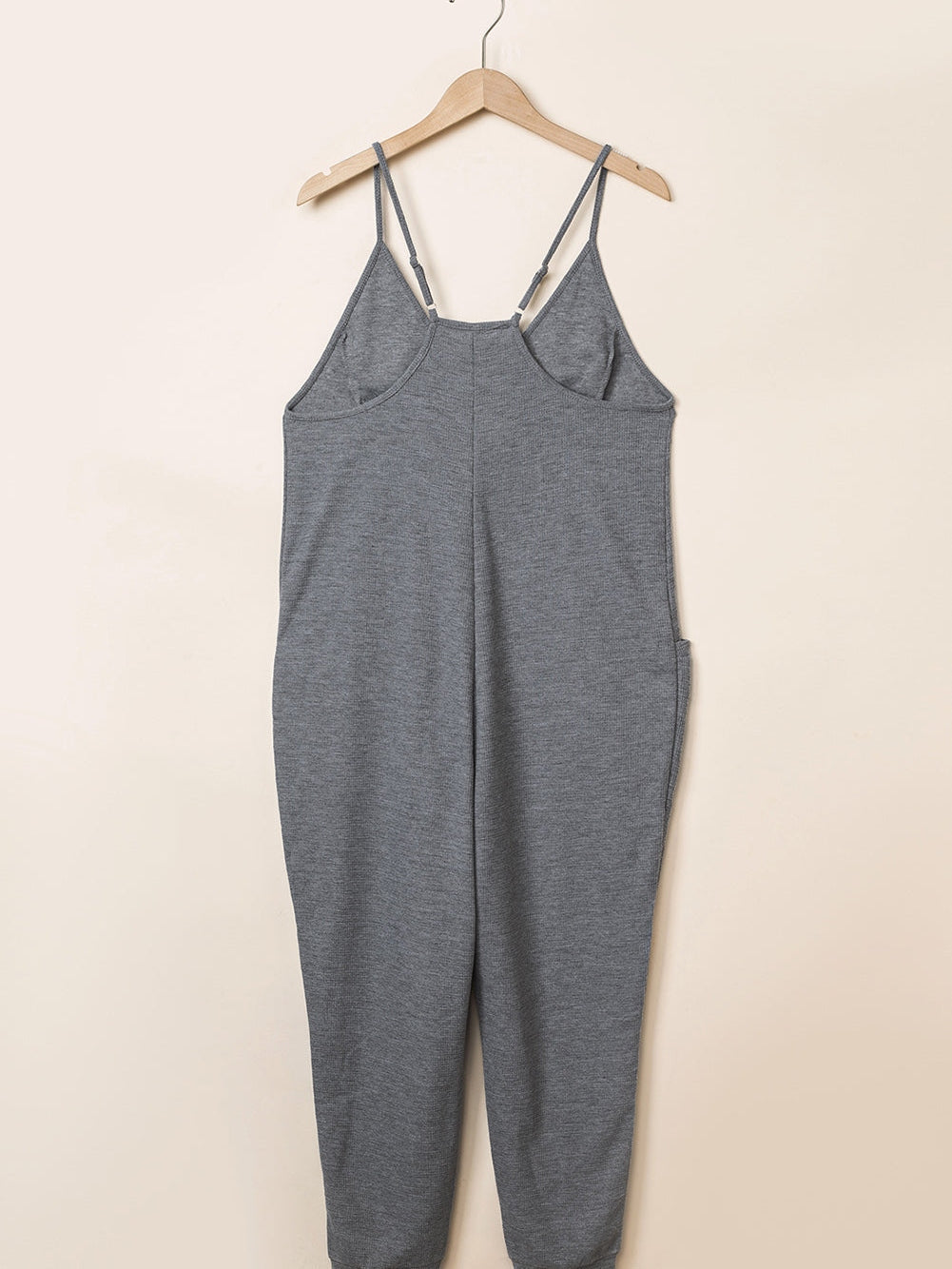 Elevate Your Street Style with Women's Sleeveless V-Neck Jumpsuit
