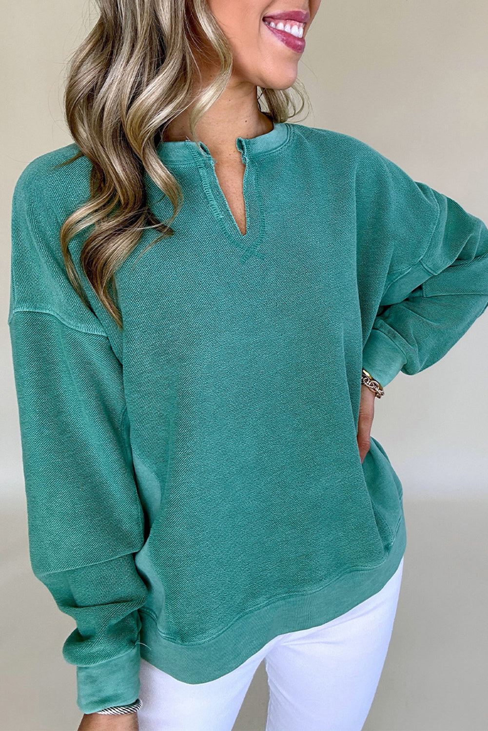 Drop Shoulder Sweatshirt