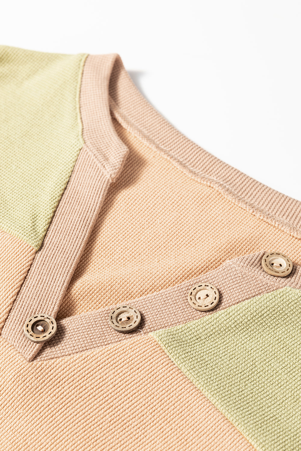 color block sweatshirt