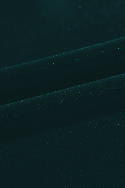 Evergreen Solid Drawstring Waist Wide Leg Pants