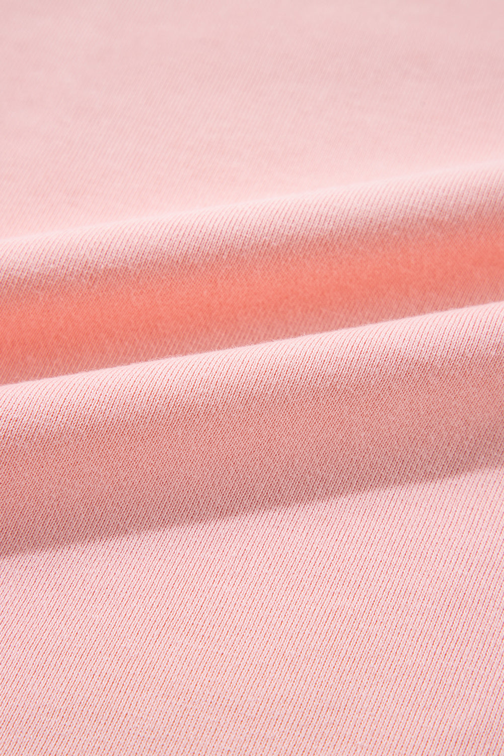 Light Pink Plus Size Colorblock Patchwork Crew Neck Sweatshirt