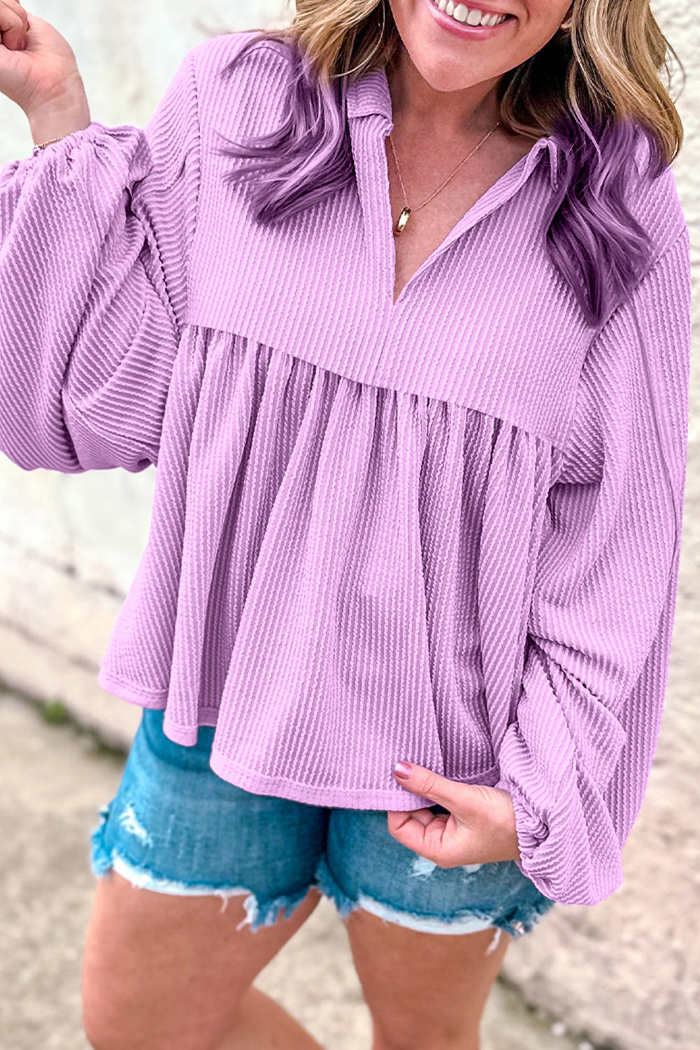 womens babydoll blouse