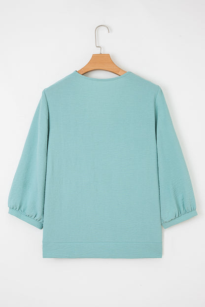 crinkle blouse womens