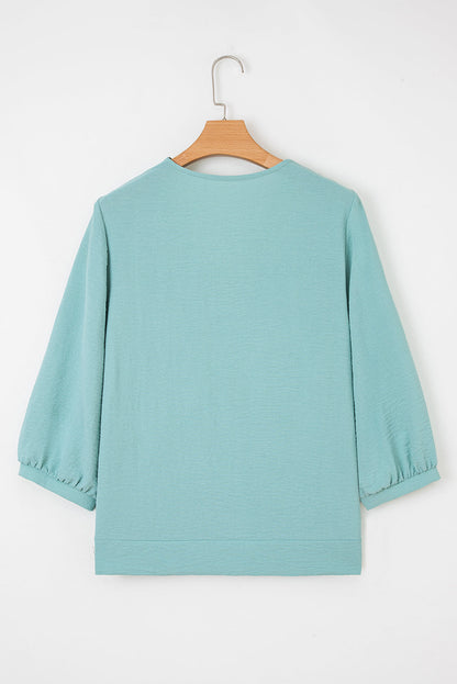 crinkle blouse womens