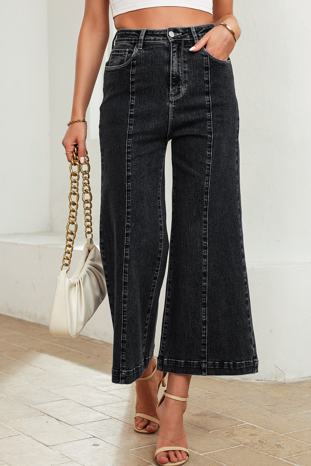 ankle length jeans
