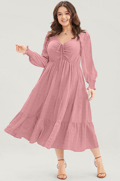 plus size midi dress