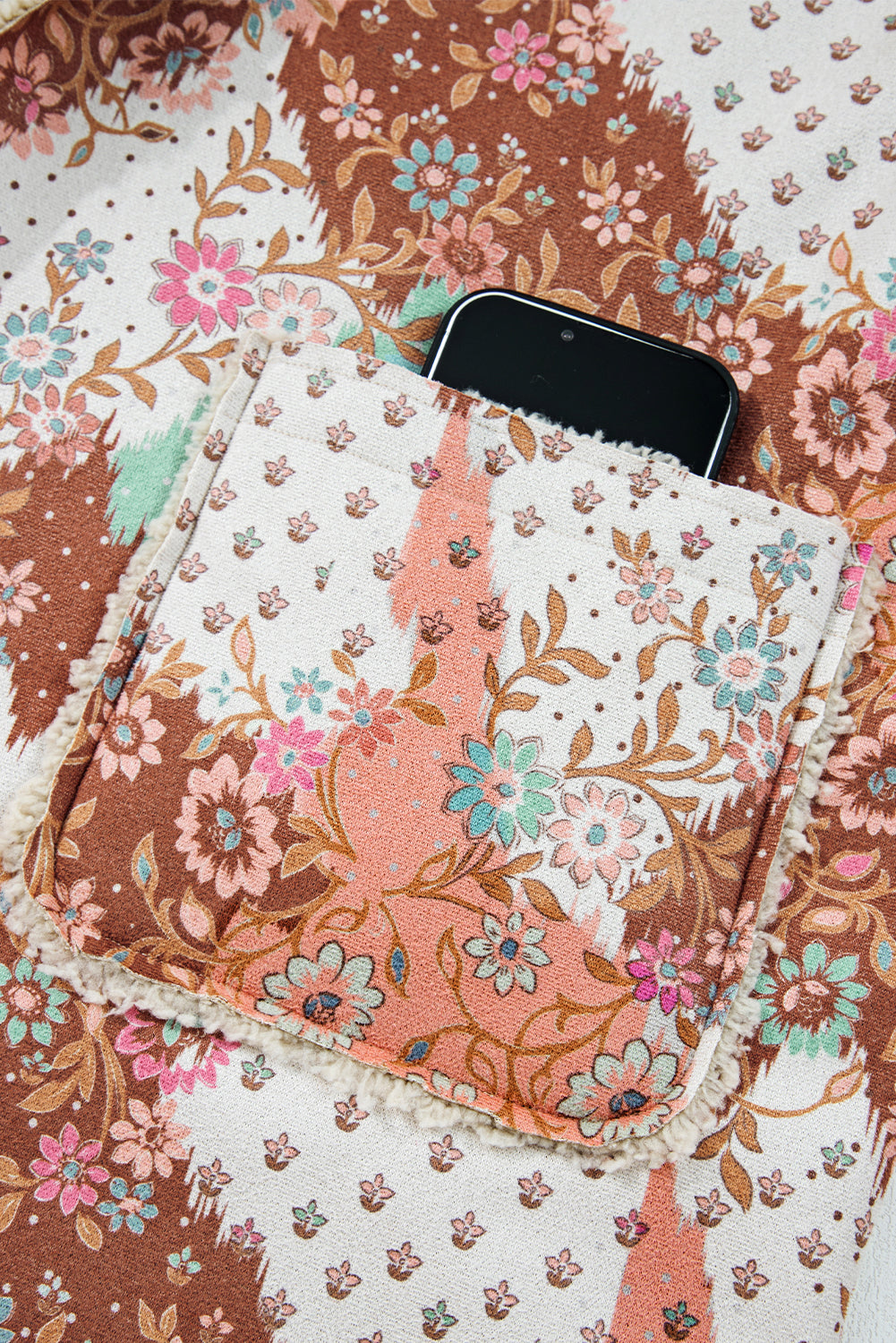 vintage floral jacket