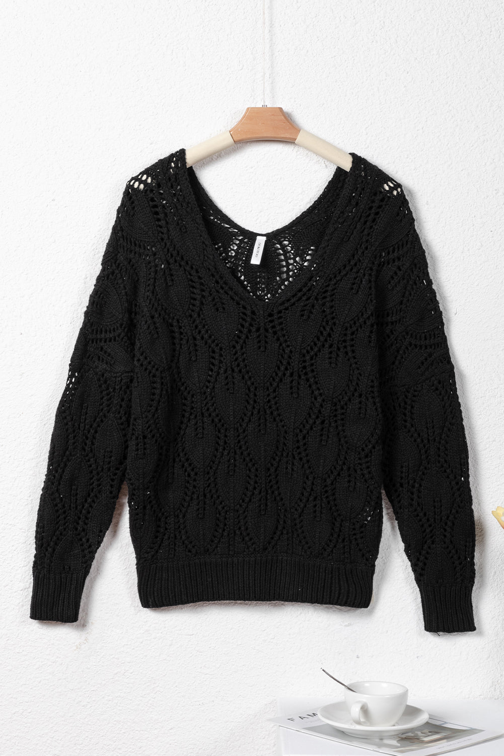 hollow out sweater