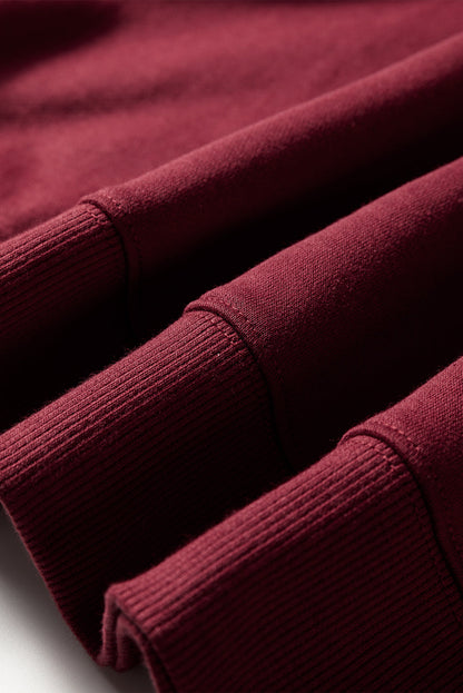 varsity striped sweatshirt