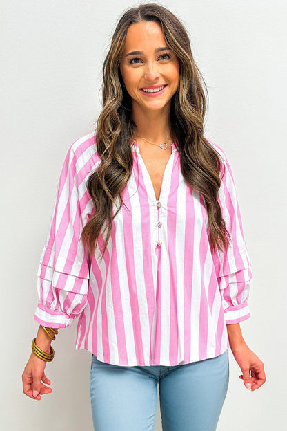 striped blouse