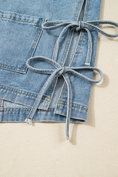 blue denim jacket