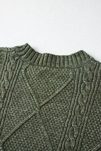 cable knit sweater dress