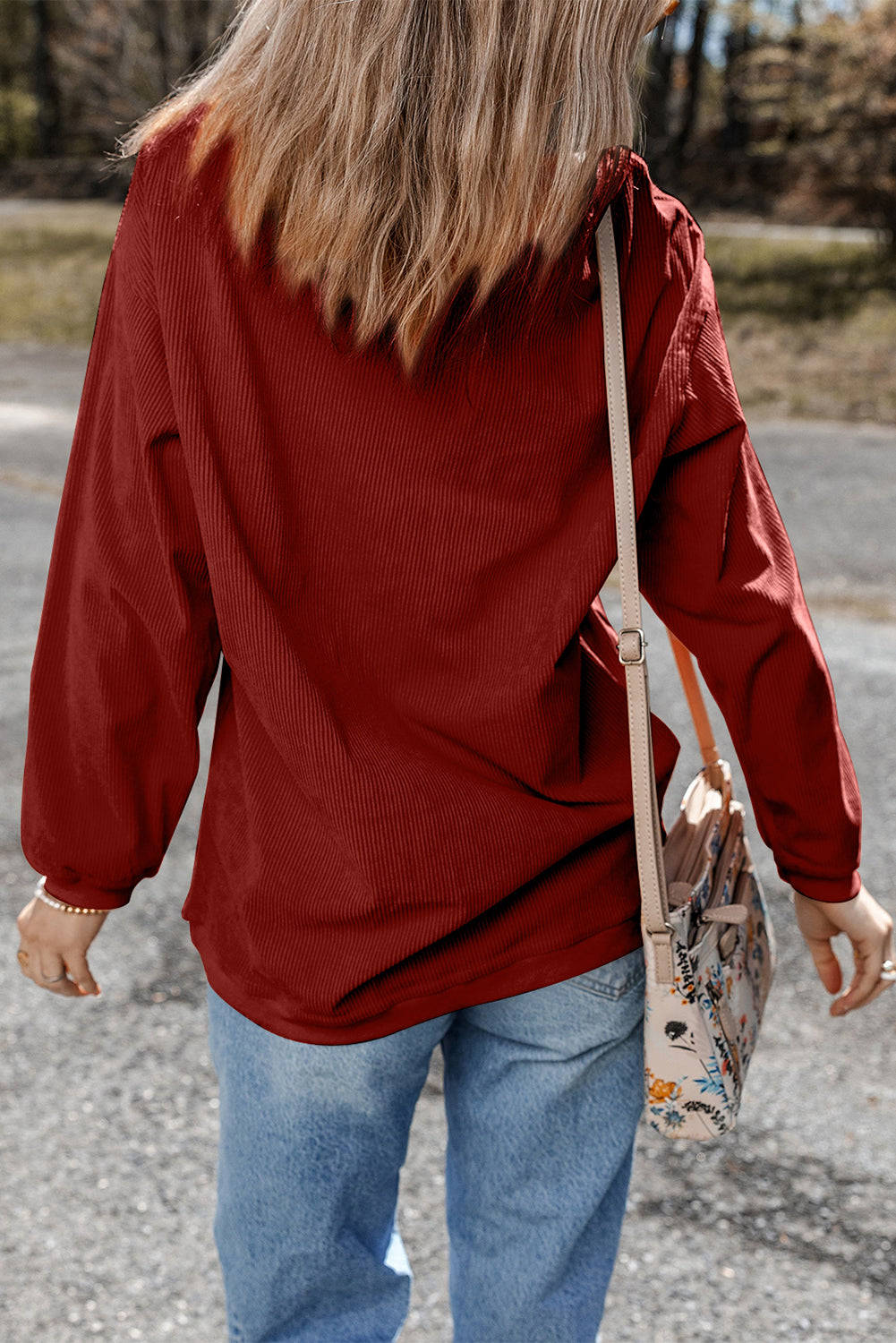 womens oversized sweatshirt
