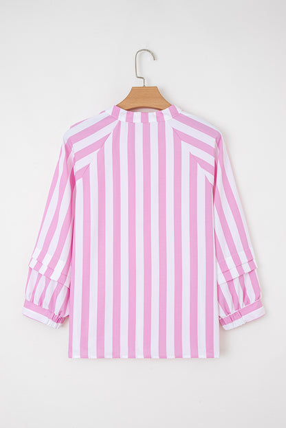 striped blouse