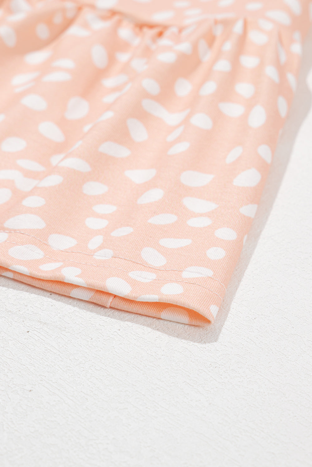 Pink Leopard Tiered Ruffle Plus Size Dress