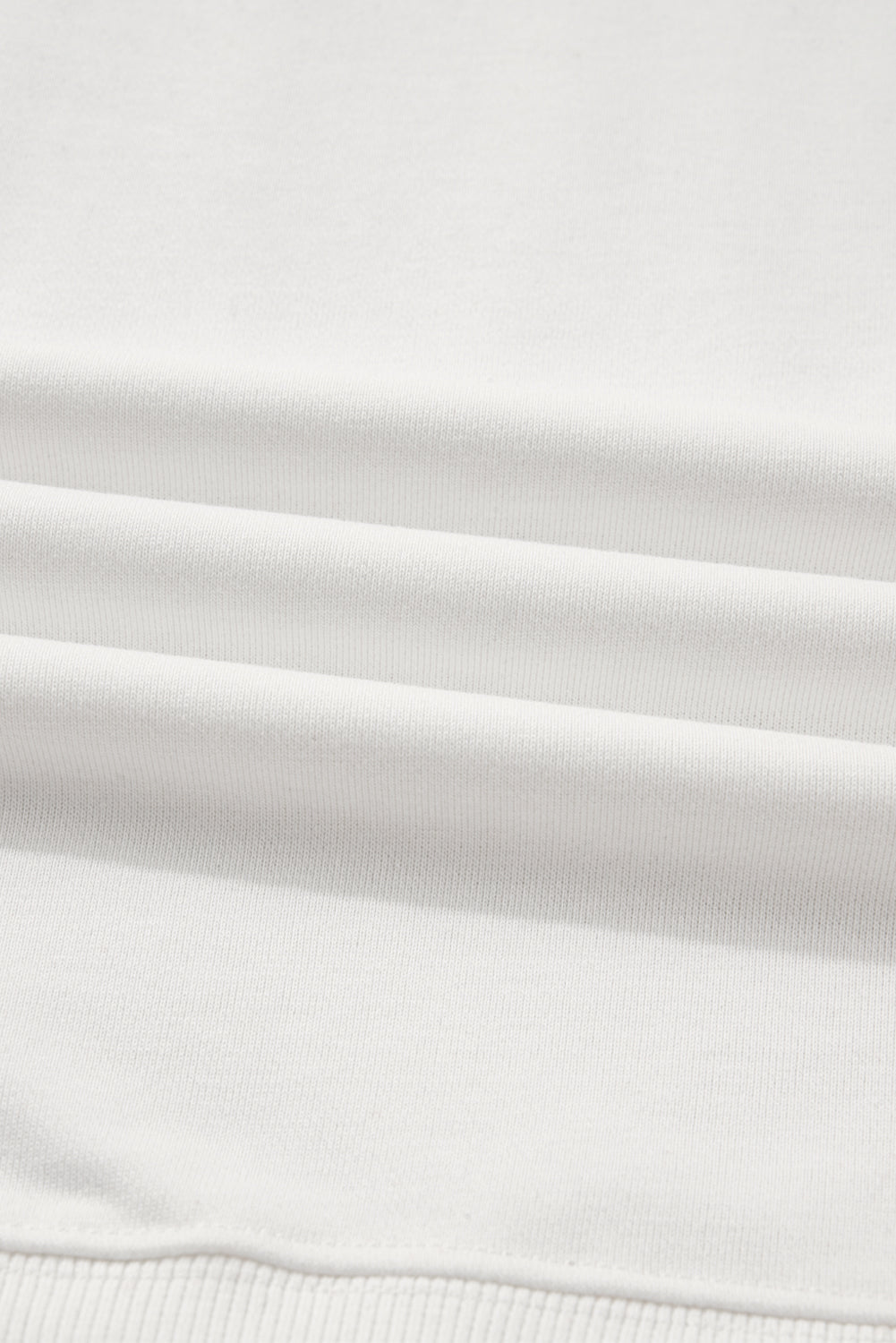 White FOOTBALL 3D Letter Graphic Crew Neck Sweatshirt