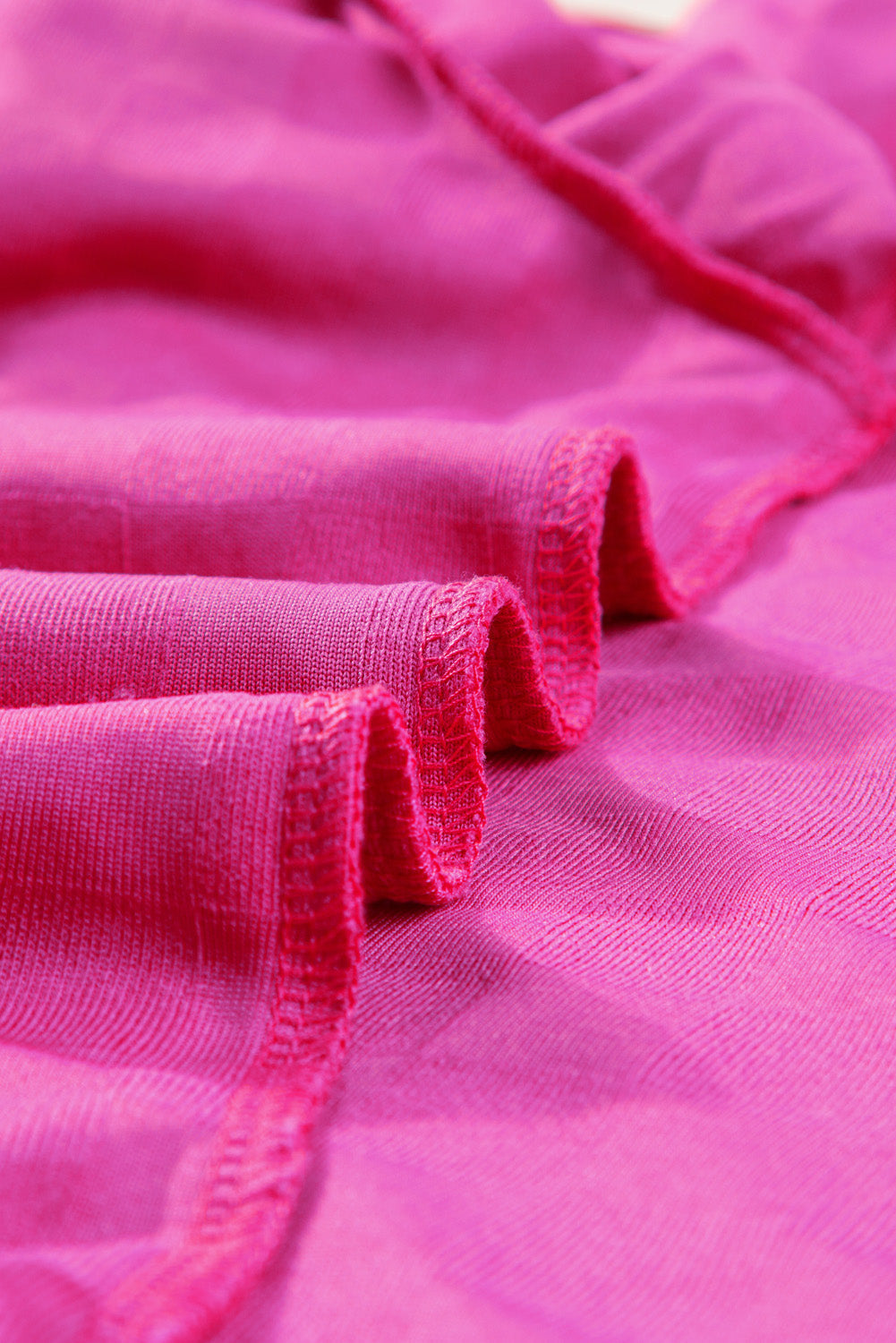 Peach Blossom Checkered Terry Knit Plus Size 2-Piece Shorts Set