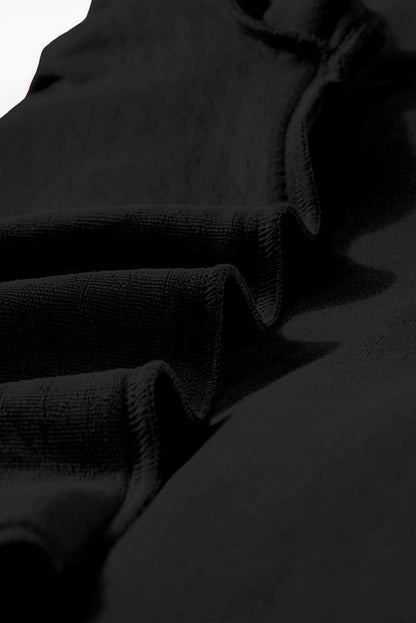 cable texture shacket