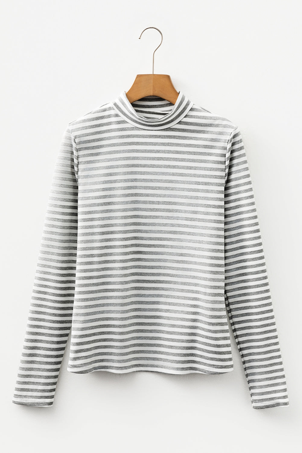 striped long sleeve top