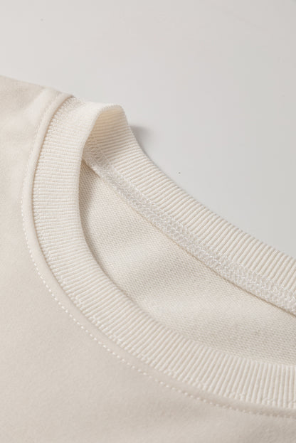 exposed seam patchwork top