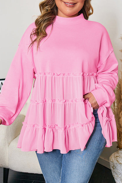 plus size long sleeve top