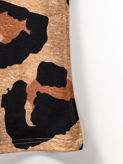 Size Curve Dresses Plus Size Loose Elegant Floral Pattern Stitching Midi Dress