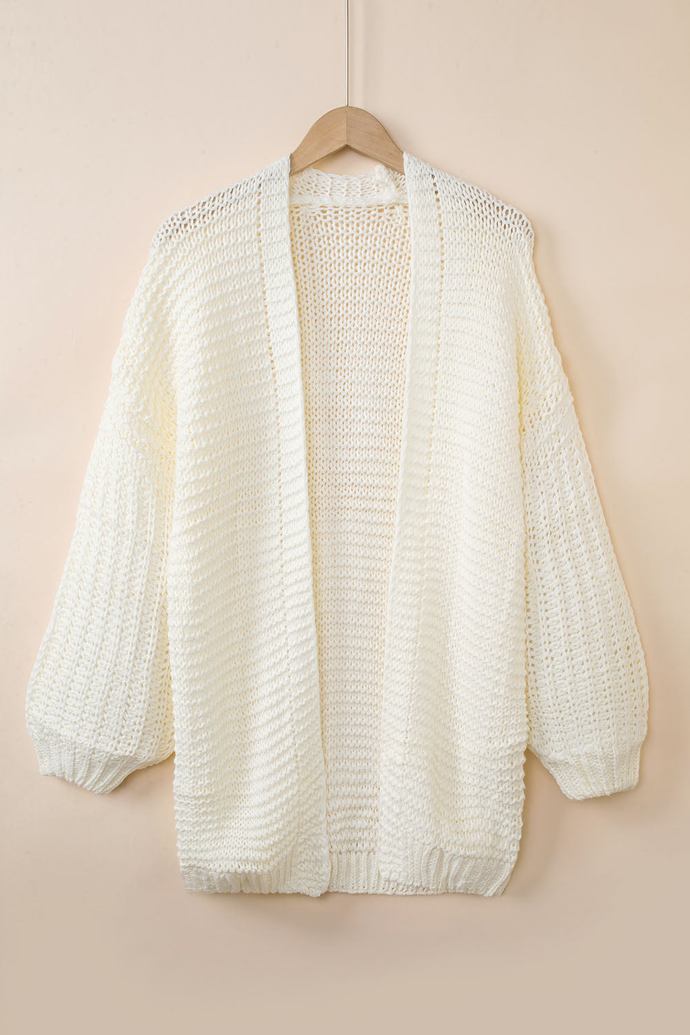 puff sleeve cardigan
