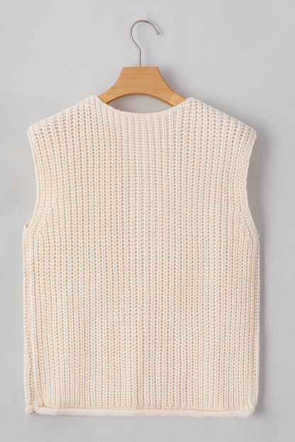 knitted vest