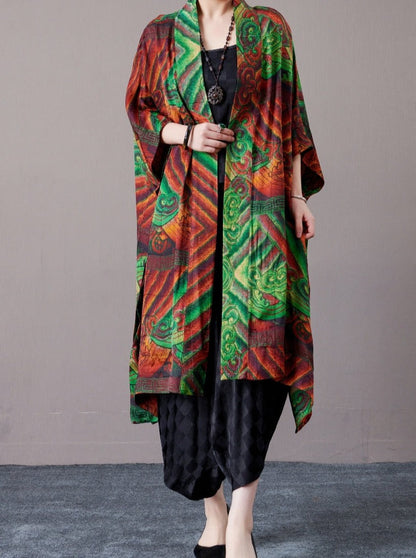 Bohemian Patchwork Kimono Jacket