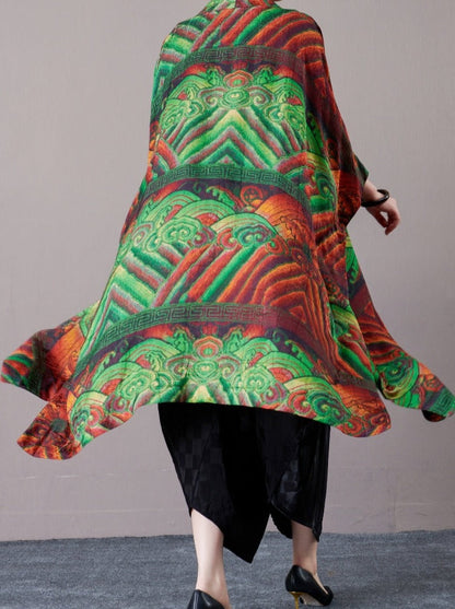 Bohemian Patchwork Kimono Jacket