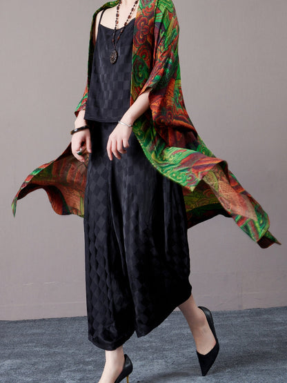 Bohemian Patchwork Kimono Jacket