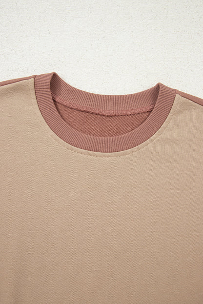 color block pant set