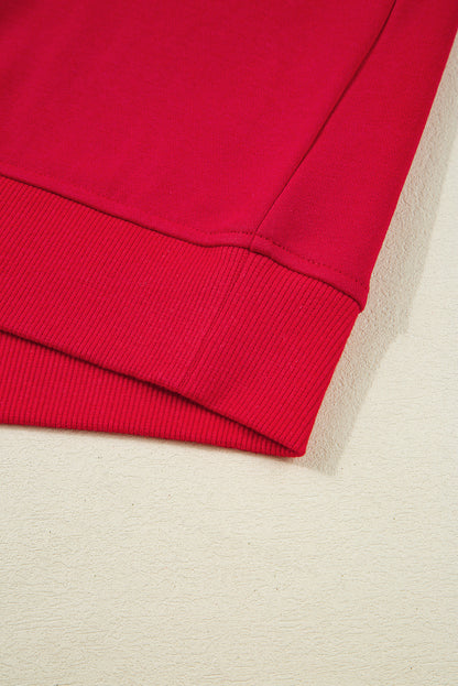 varsity sweatshirt pant set