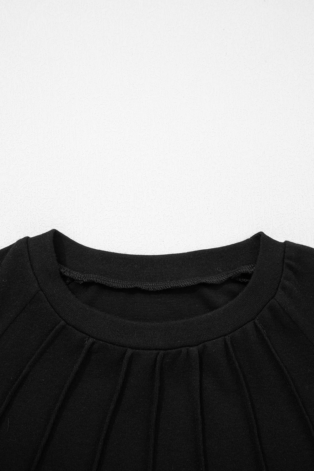 black long sleeve top