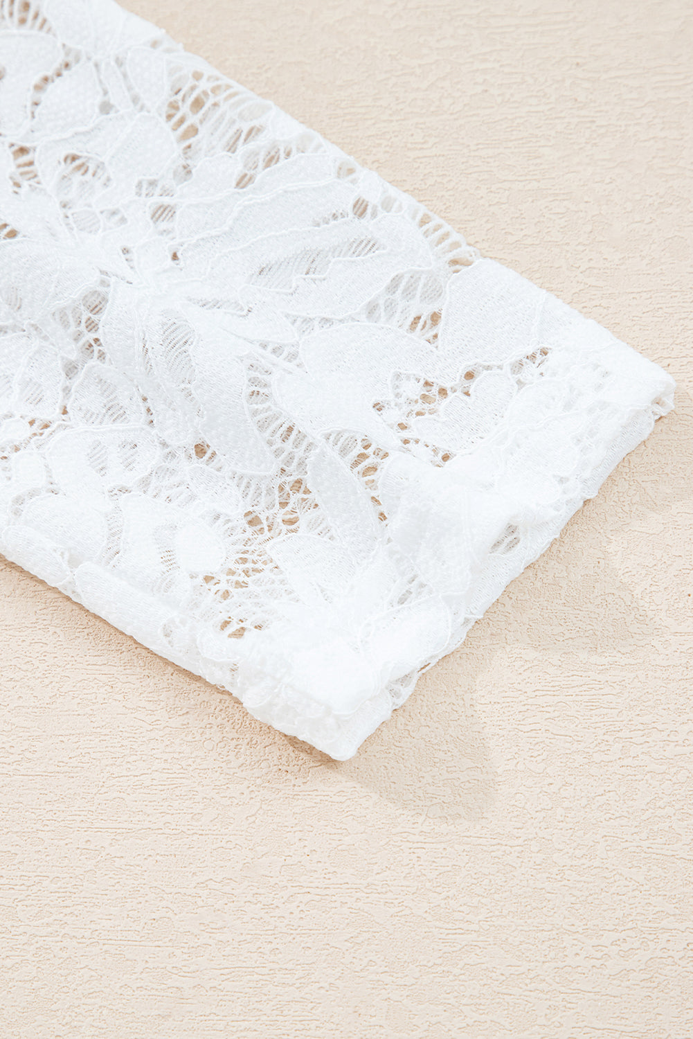 lace long sleeve tee